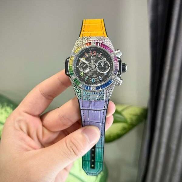 Hublot Big Bang Unico Rainbow Titanium Replica 11 Watch BBF Factory 45mm