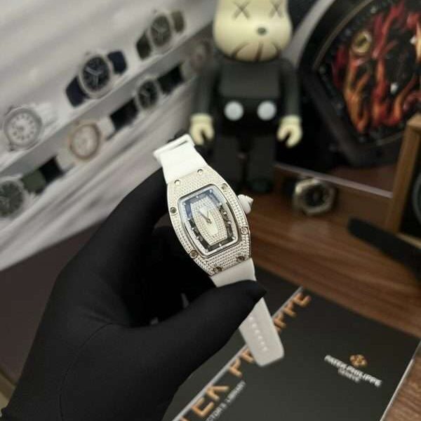 Richard Mille RM007 Mother Of Pearl Dial Rubber Strap 36mm Replica