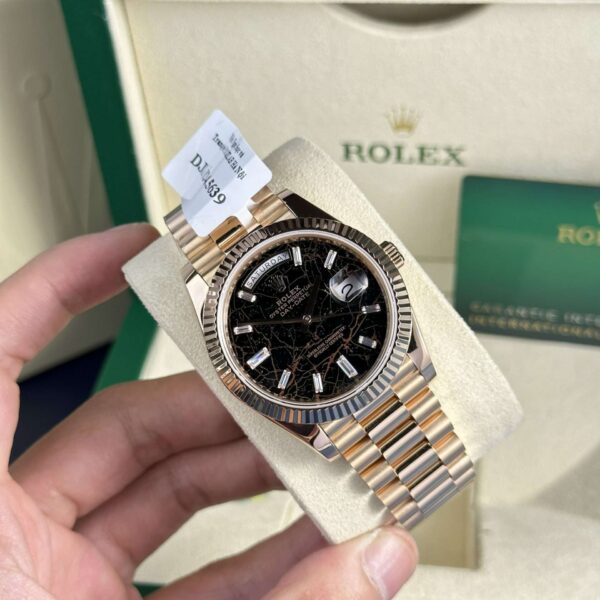 Rolex Replica 1:1 Watch Gold Wrapped Day-Date 228235 Lava Face GM Factory 178 Gram 40mm