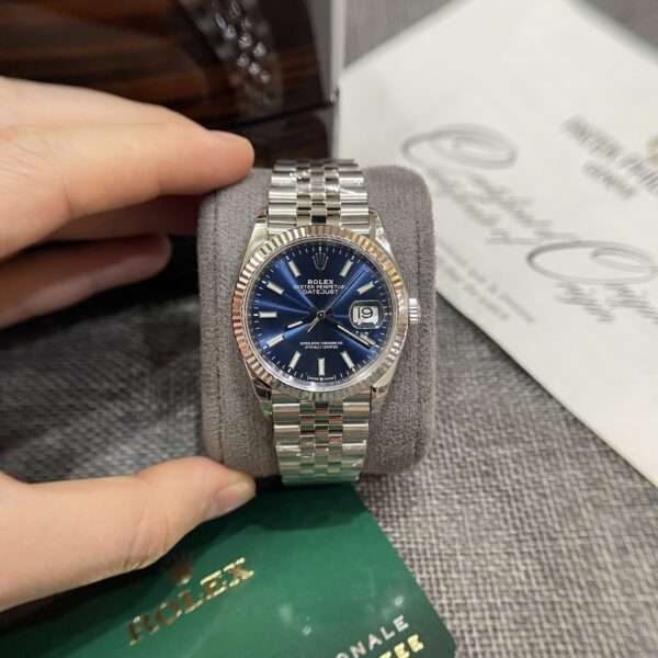 Rolex Replica 1:1 Watch Datejust 126234 Blue Dial Luminous Numbers VS Factory 36mm