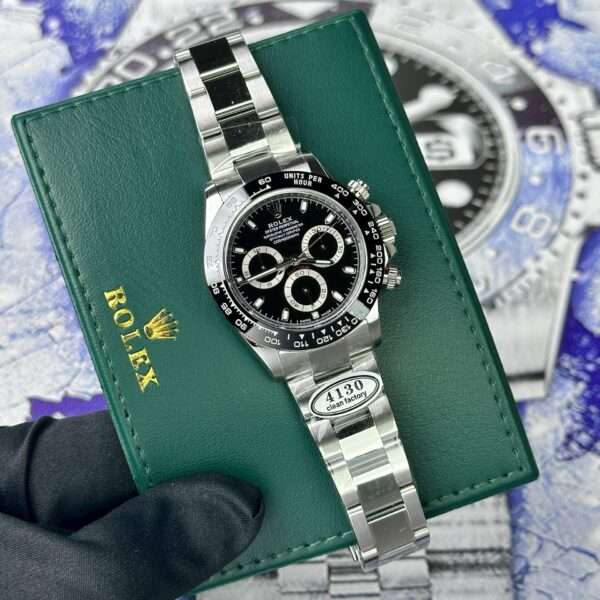 Rolex Replica 1:1 Watch Daytona 116500LN Godzilla Black Dial Clean Factory 40mm