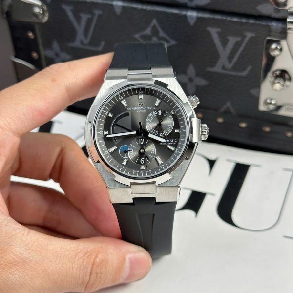 Vacheron Constantin 1:1 Overseas Dual Time 47450 Gray Color 42mm Watch