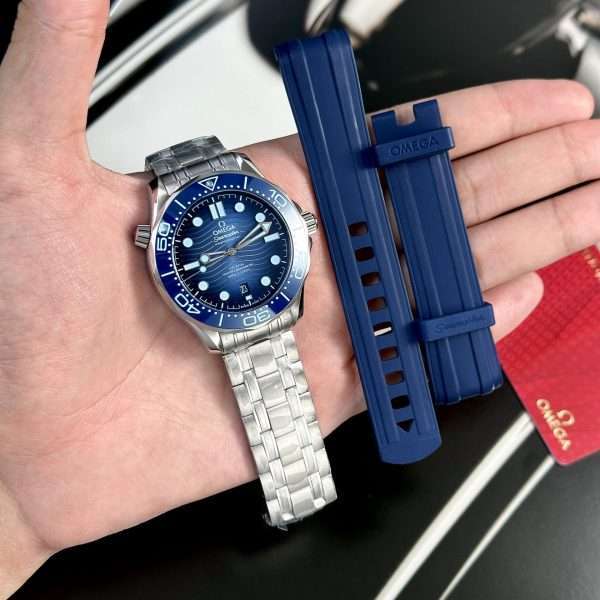 Omega Replica Watches Seamaster Summer Blue Dial VS Factory 42mm